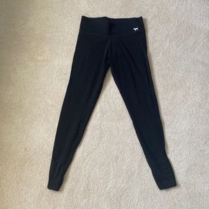PINK Victoria's Secret Black High-Waist Leggings